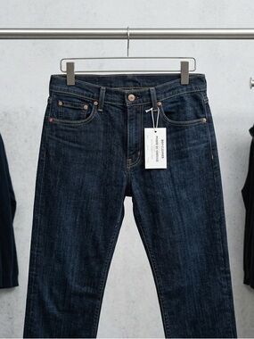 Levi’s 502 Taper Big E Jeans 33x30 150th Anniversary Edition Dark Indigo